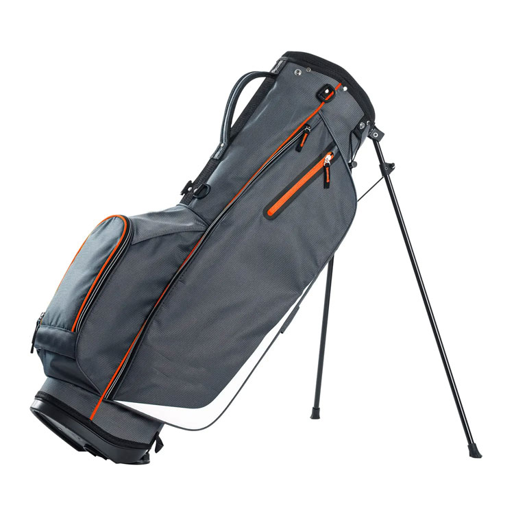 golf bag with stand