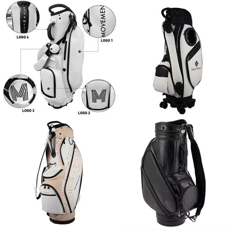 leather golf bags