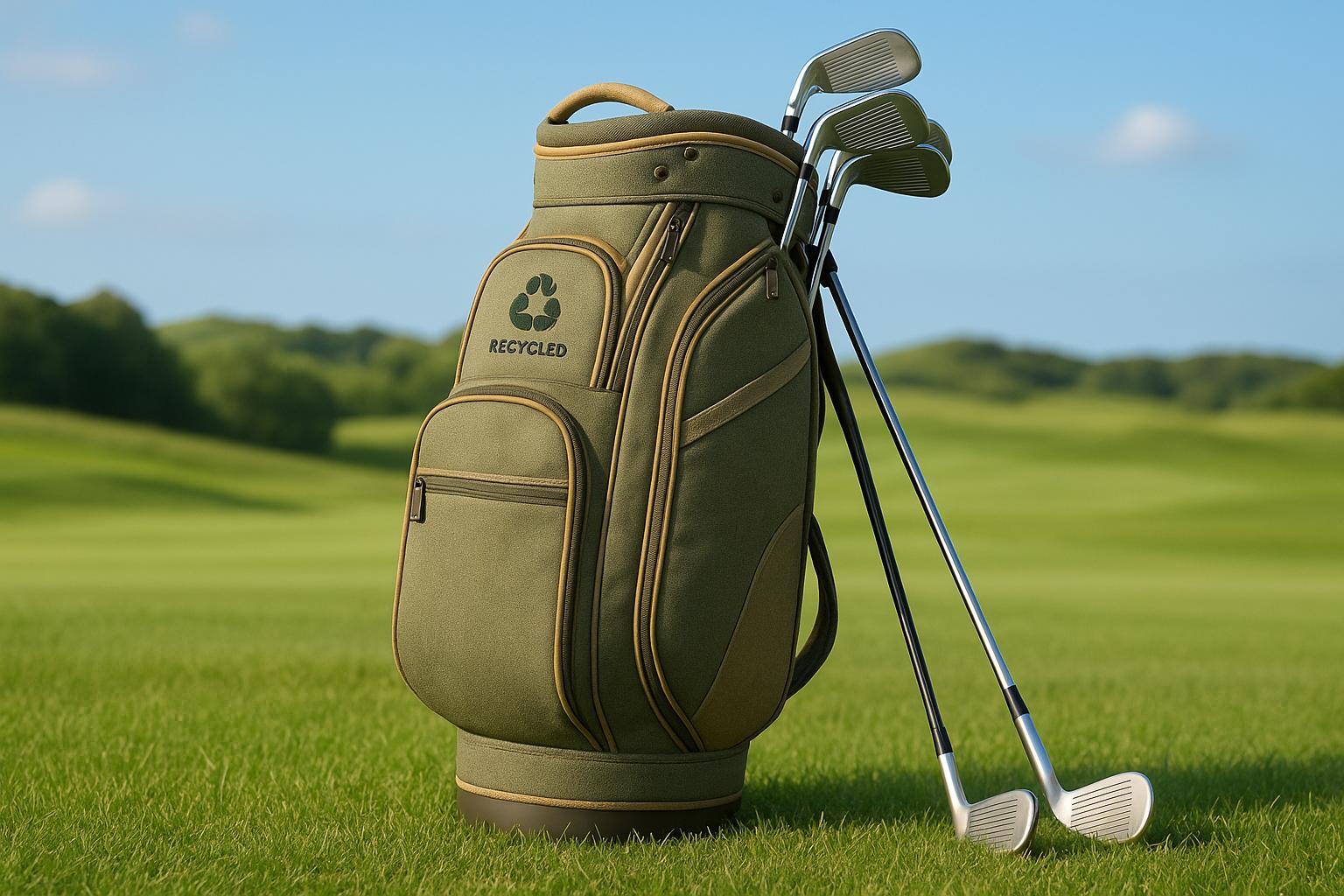 Custom Golf Bags for Green Golf Courses