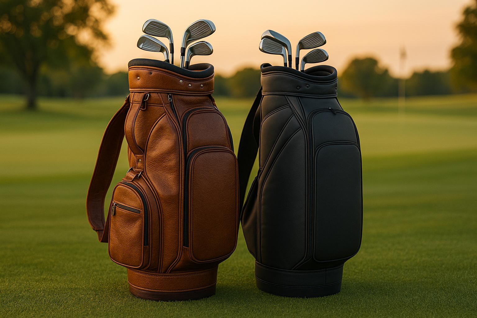 Leather vs. Synthetic: Golf Bag Material Comparison
