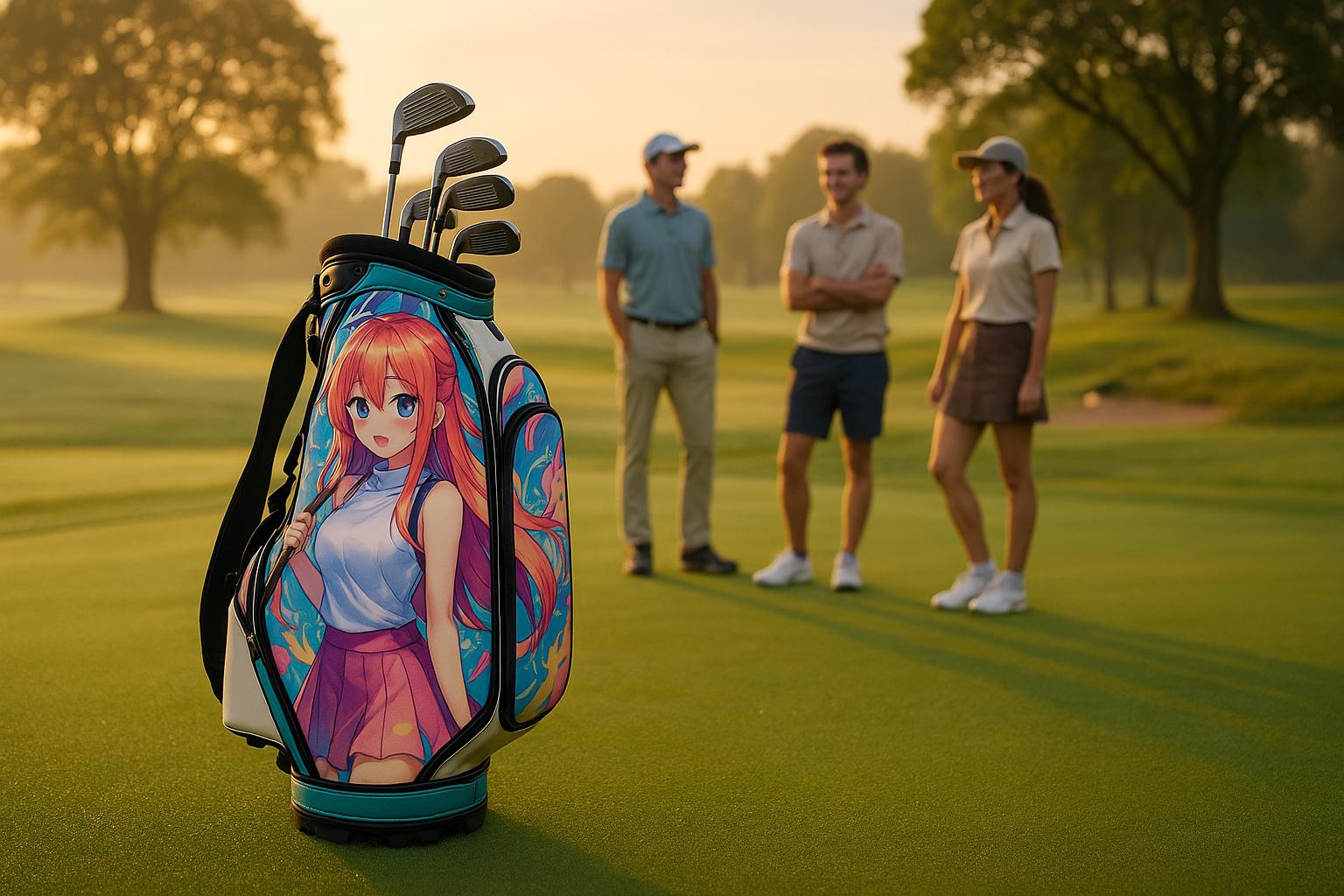 Breaking the Fourth Wall on the Course: Capturing Gen Z with Anime Golf Bag Culture