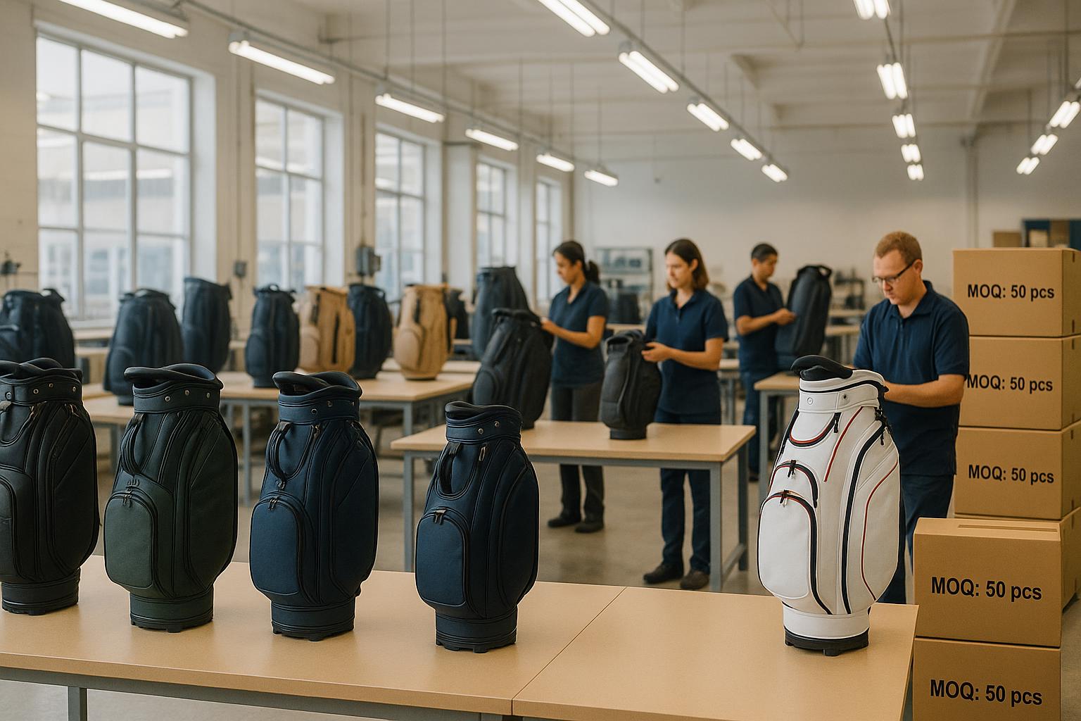Minimal Order Quantities (MOQ) Guide: Working with Golf Bag Factories