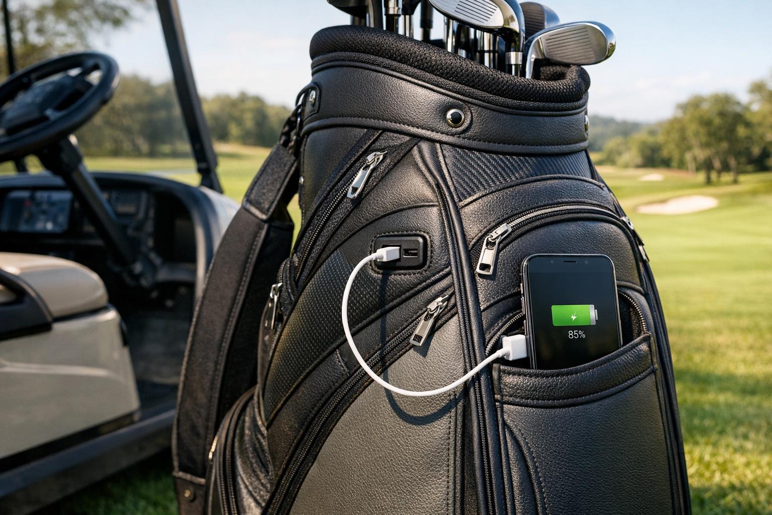 USB Charging Ports in Golf Bags: Convenience on the Course