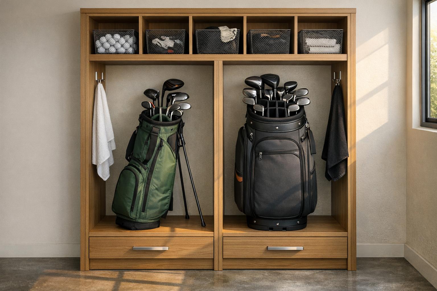 Trends in Golf Bag Storage Solutions: Organizing Gear Efficiently