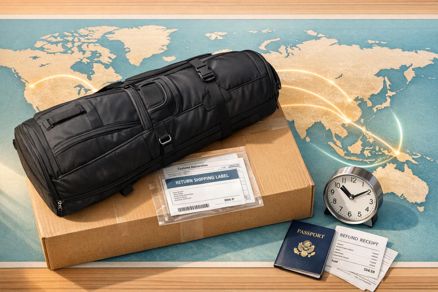 Returns Policies for International Golf Bag Customers