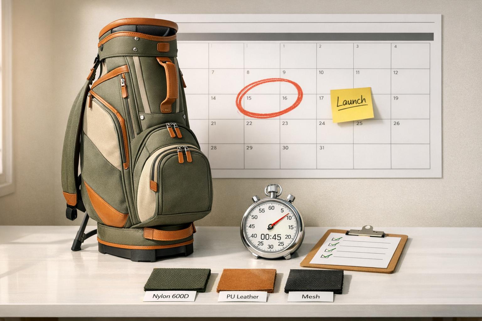 Fast Golf Bag Sampling for Crowdfunding Deadlines