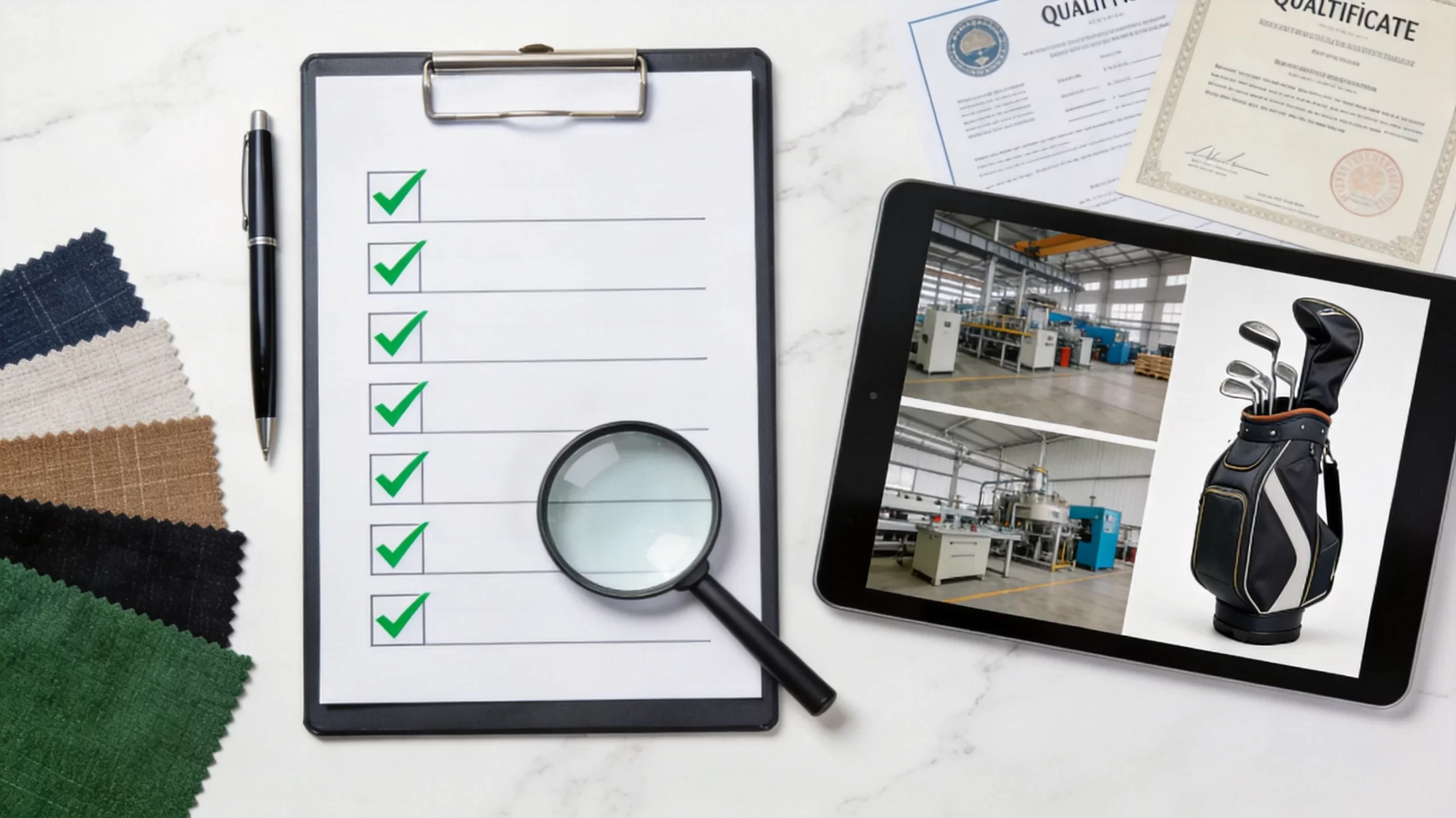 Remote factory audit checklist and documentation review