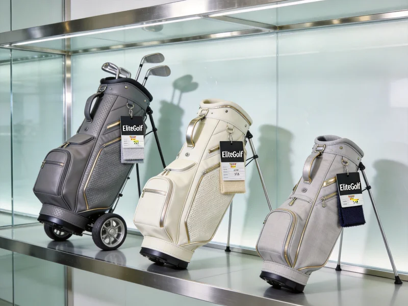 Complete private label golf bag product line showcase - cart bag stand bag carry bag collection