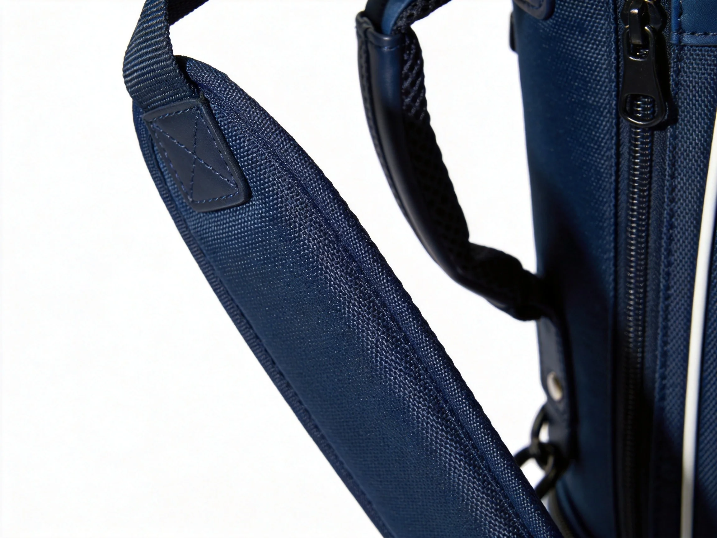Close-up view of RPET recycled polyester fabric showing premium woven texture