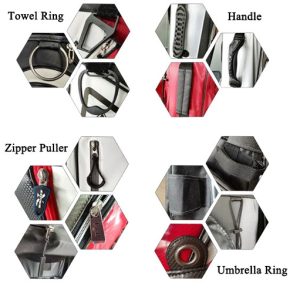 custom details for golf bags